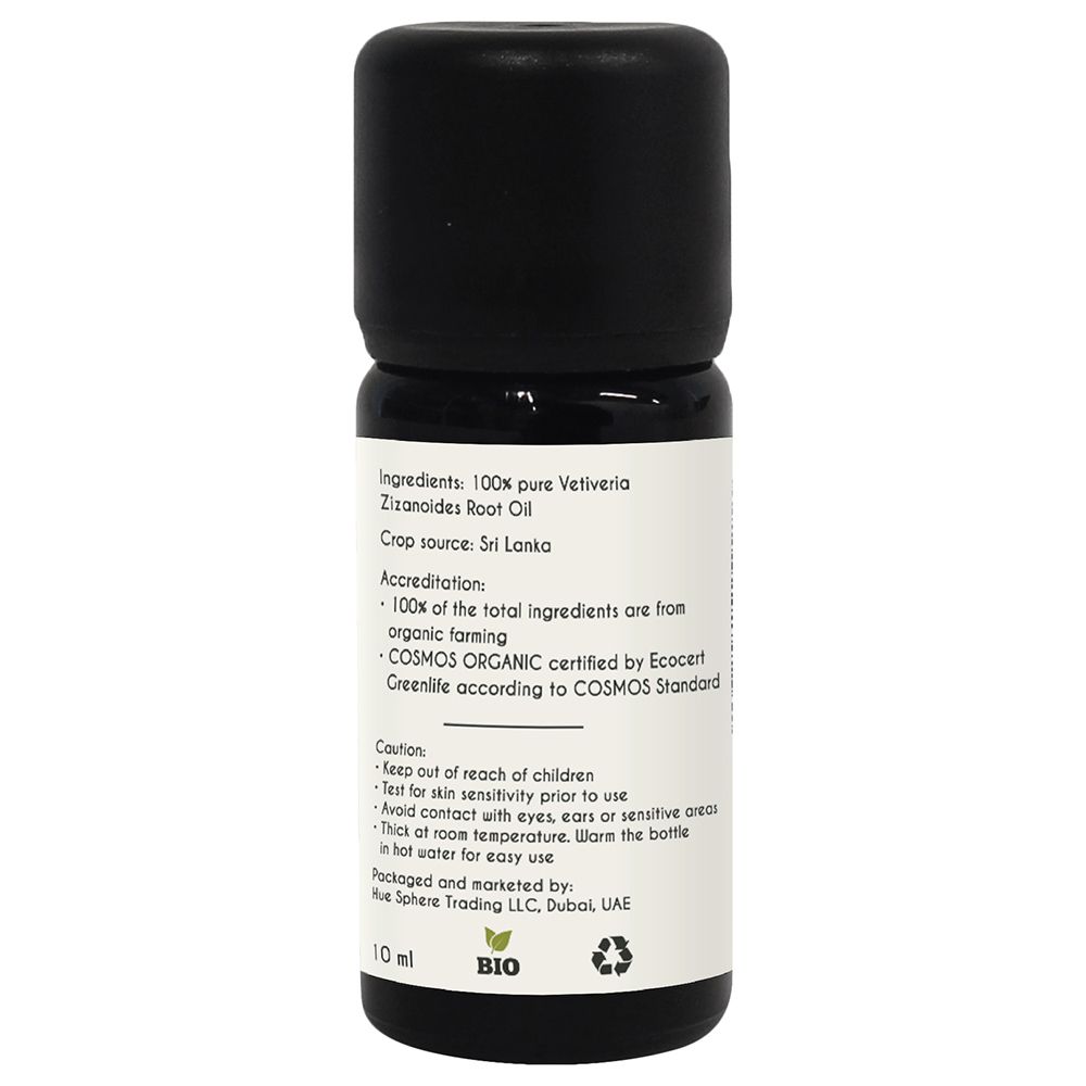 Aroma Tierra - Organic Vetiver Essential Oil - 10ml