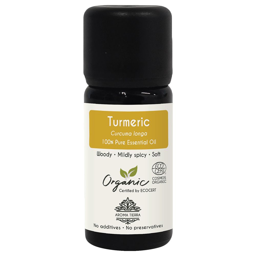 Aroma Tierra - Organic Turmeric Essential Oil - 10ml