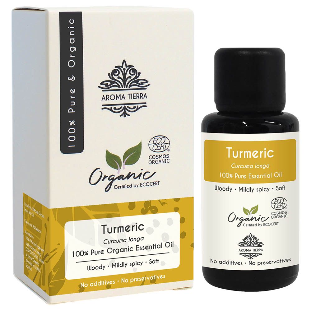 Aroma Tierra - Organic Turmeric Essential Oil - 30ml