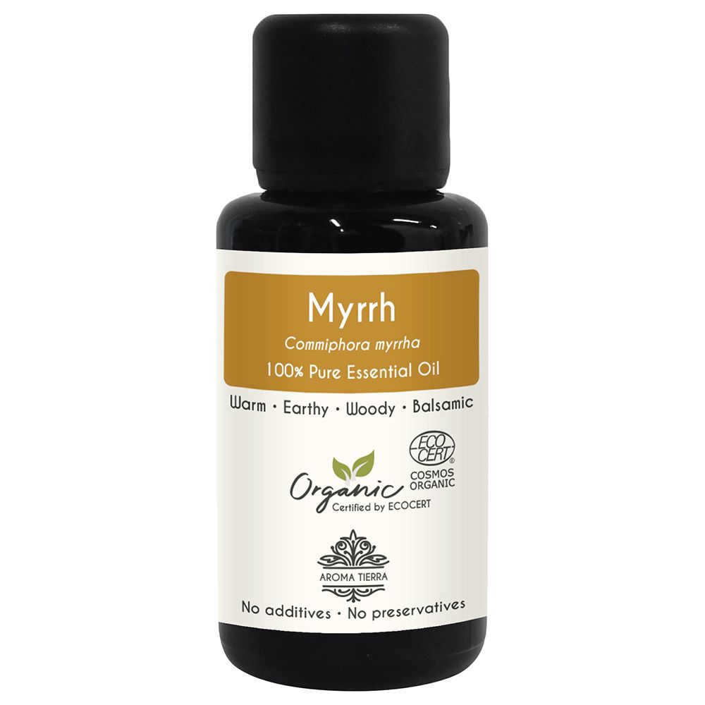 Aroma Tierra - Organic Myrrh Essential Oil - 30ml