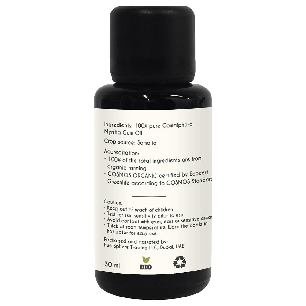 Aroma Tierra - Organic Myrrh Essential Oil - 30ml