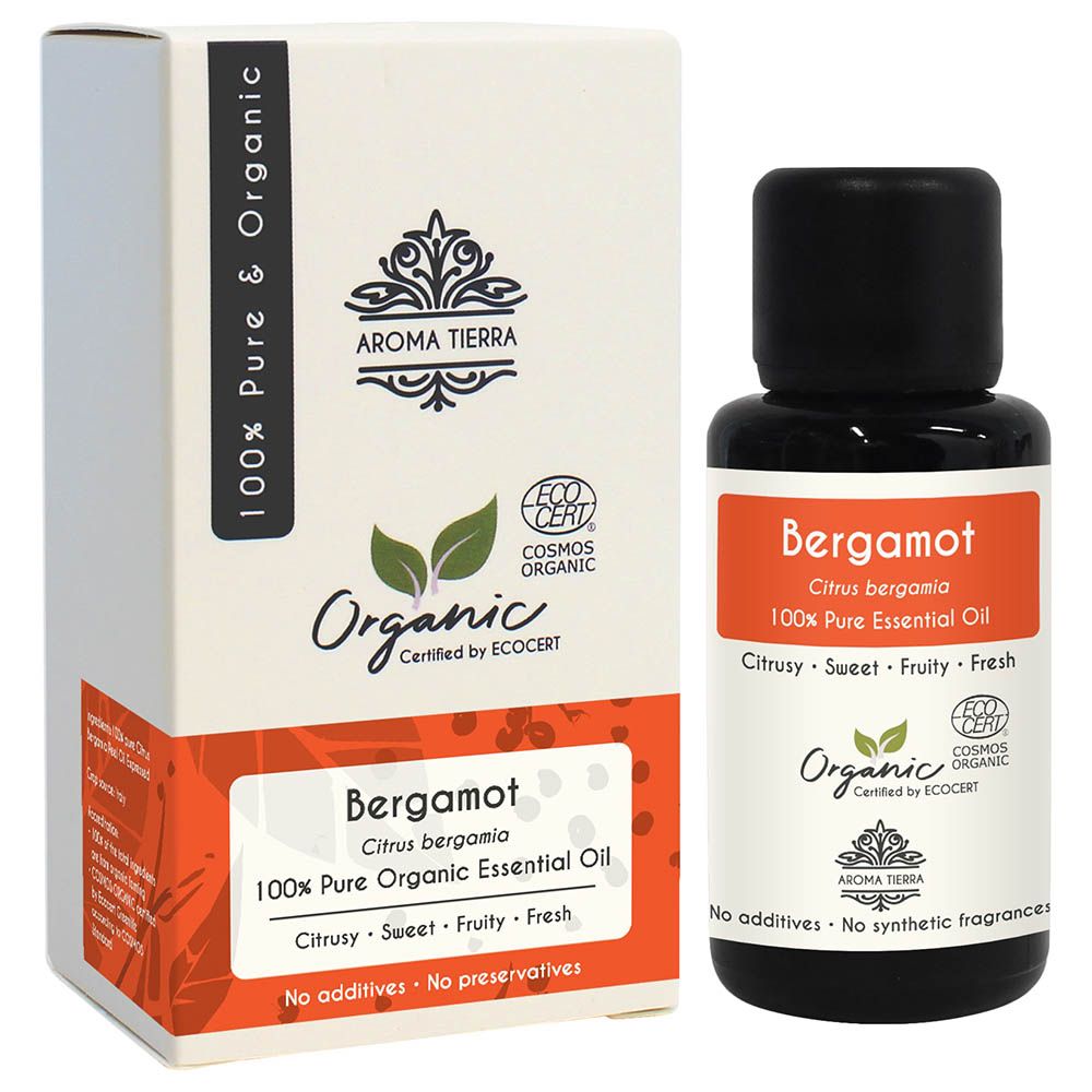 Aroma Tierra - Organic Bergamot Essential Oil - Italy - 30ml