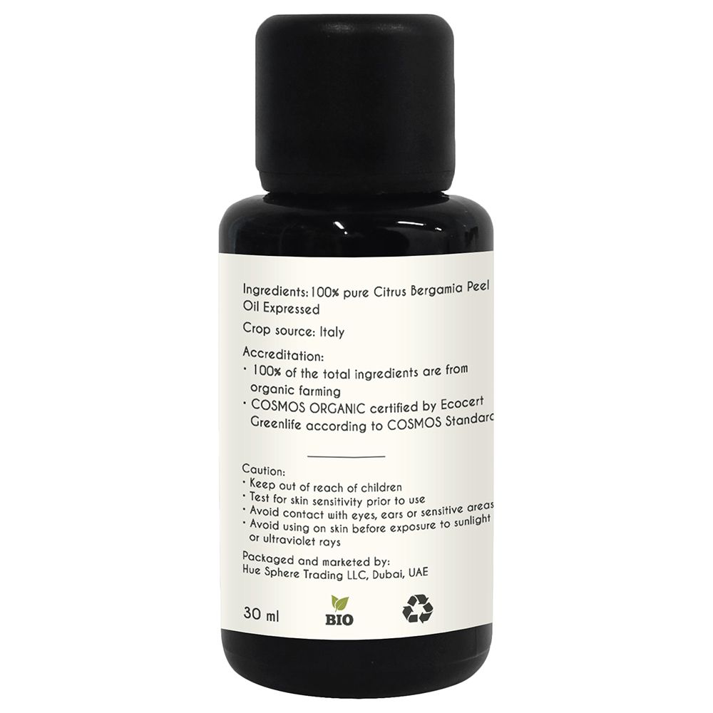 Aroma Tierra - Organic Bergamot Essential Oil - Italy - 30ml