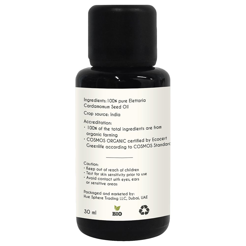 Aroma Tierra - Organic Cardamom Essential Oil - 30ml