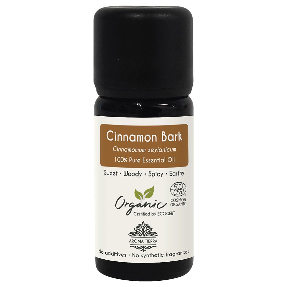 Aroma Tierra - Organic Cinnamon Bark Essential Oil - 10ml