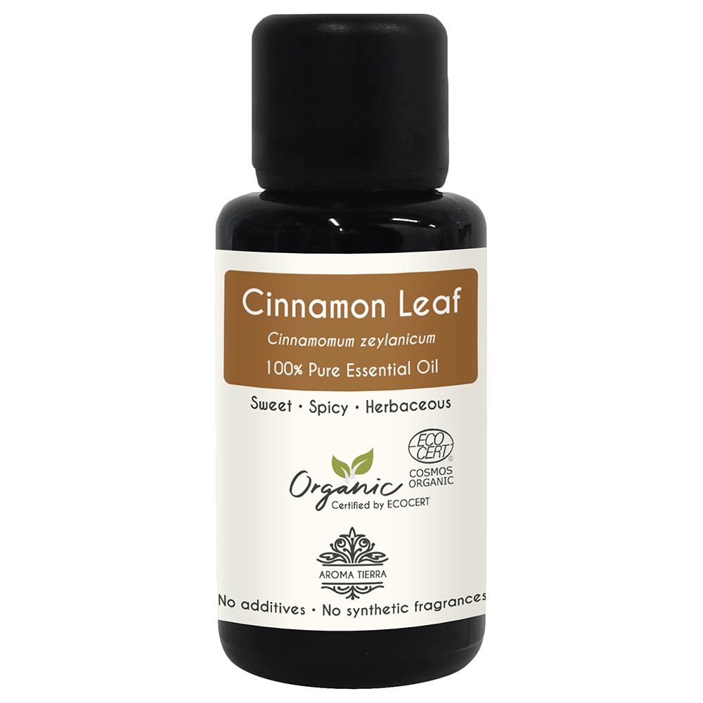 Aroma Tierra - Organic Cinnamon Leaf Essential Oil - 30ml