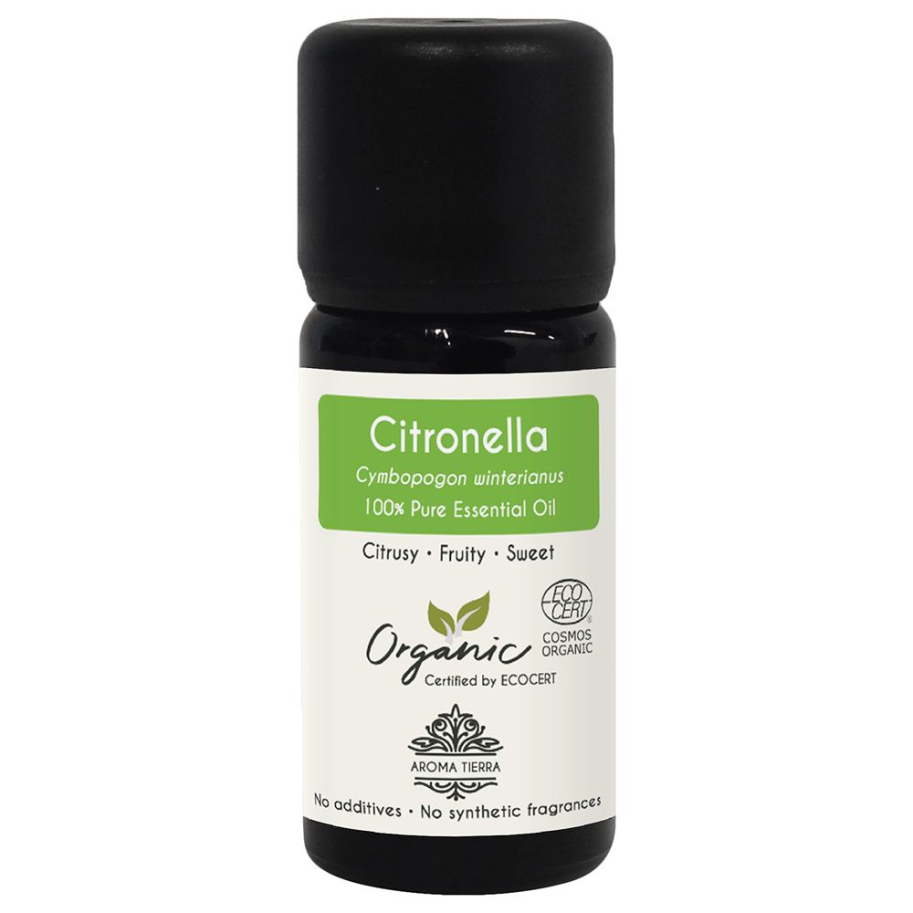 Aroma Tierra - Organic Citronella Essential Oil - 10ml