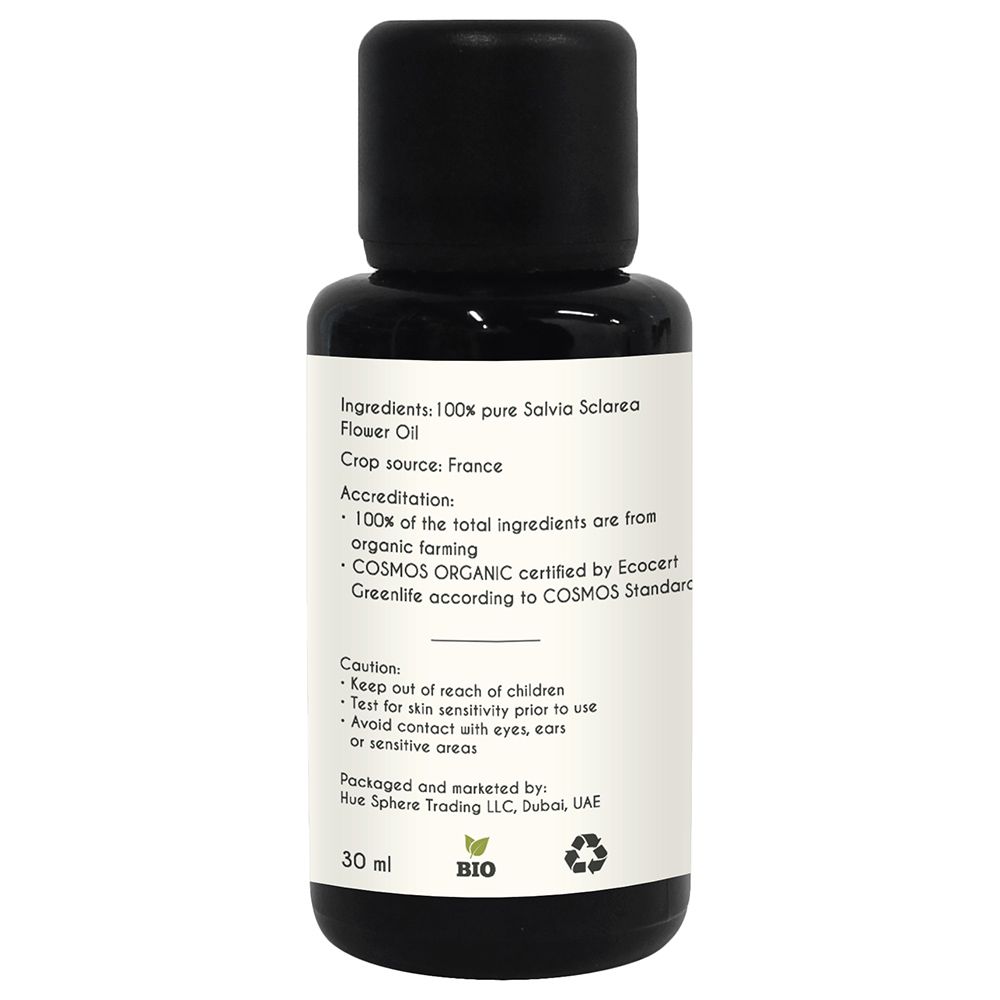 Aroma Tierra - Organic Clary Sage Essential Oil - 30ml