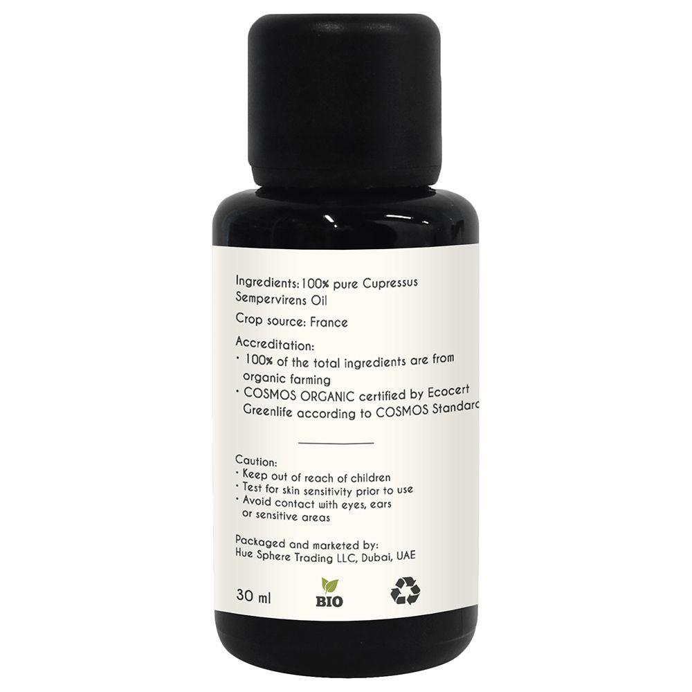 Aroma Tierra - Organic Cypress Essential Oil - 30ml