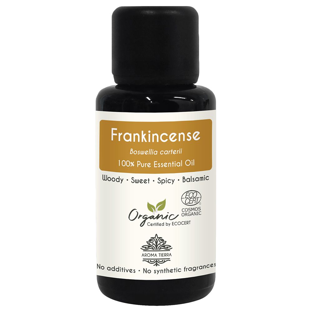 Aroma Tierra - Organic Frankincense Essential Oil - 30ml