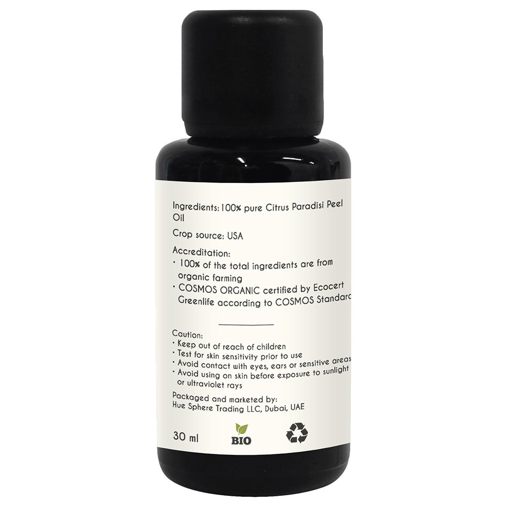 Aroma Tierra - Organic Grapefruit Essential Oil - 30ml