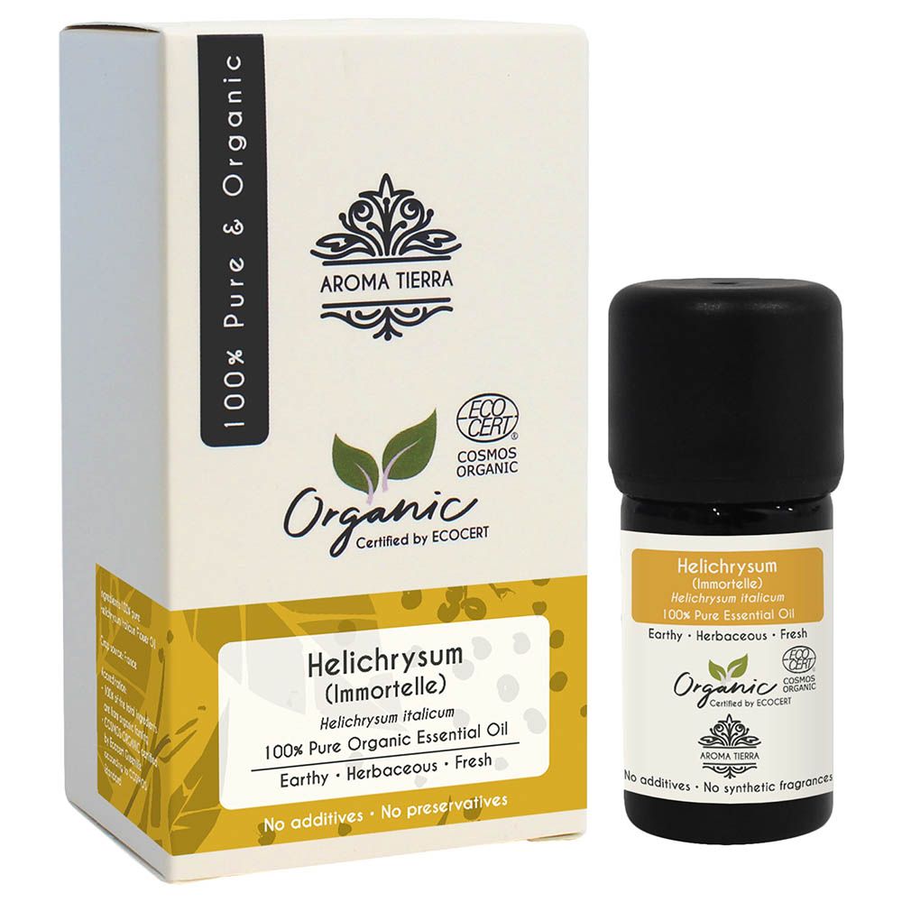 Aroma Tierra - Organic Helichrysum Essential Oil - 5ml