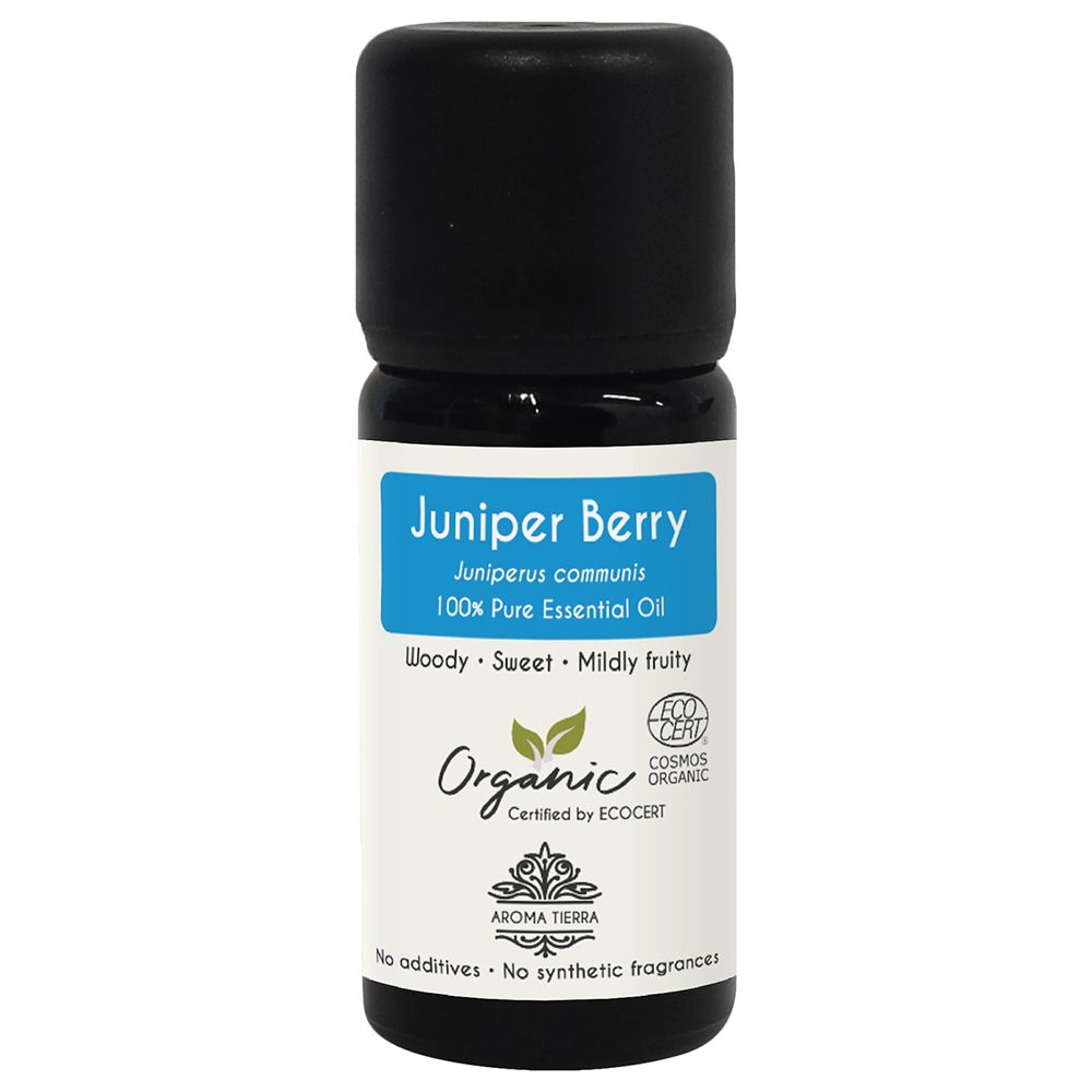 Aroma Tierra - Organic Juniper Berry Essential Oil - 10ml