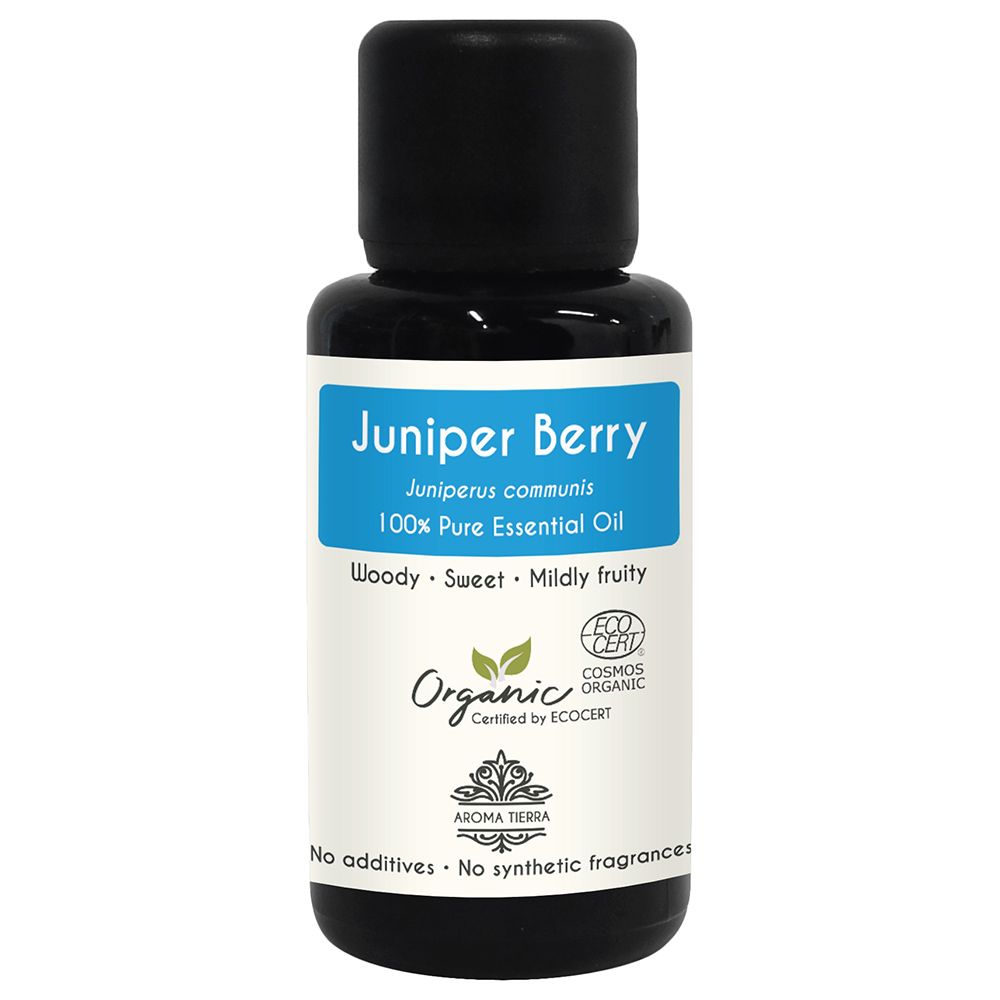 Aroma Tierra - Organic Juniper Berry Essential Oil - 30ml