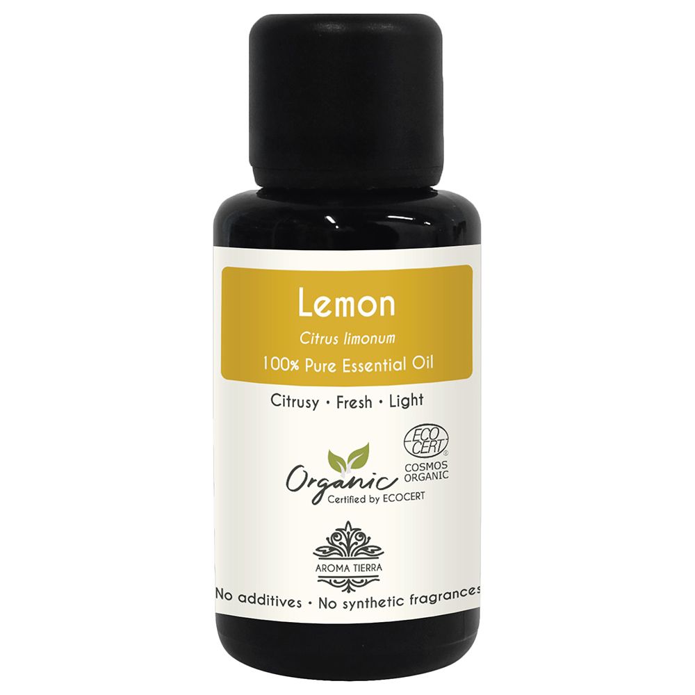 Aroma Tierra - Organic Lemon Essential Oil - Italy - 30ml