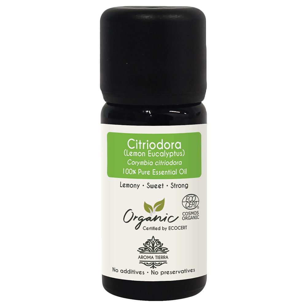 Aroma Tierra - Organic Citriodora Essential Oil (Lemon) 10ml