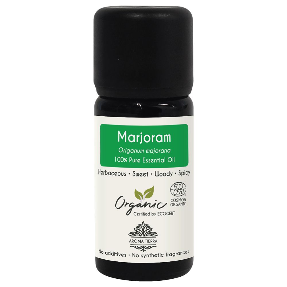 Aroma Tierra - Organic Marjoram Essential Oil - 10ml