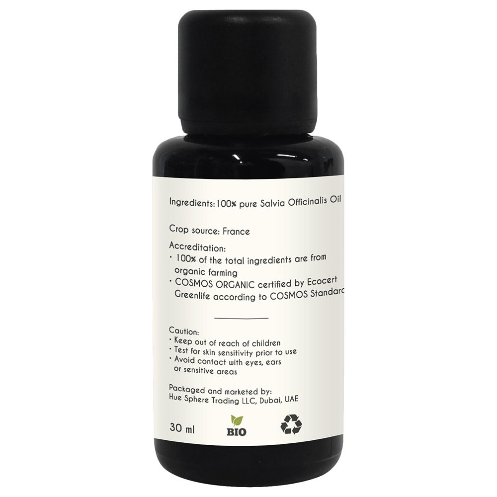 Aroma Tierra - Organic Sage Essential Oil - 30ml