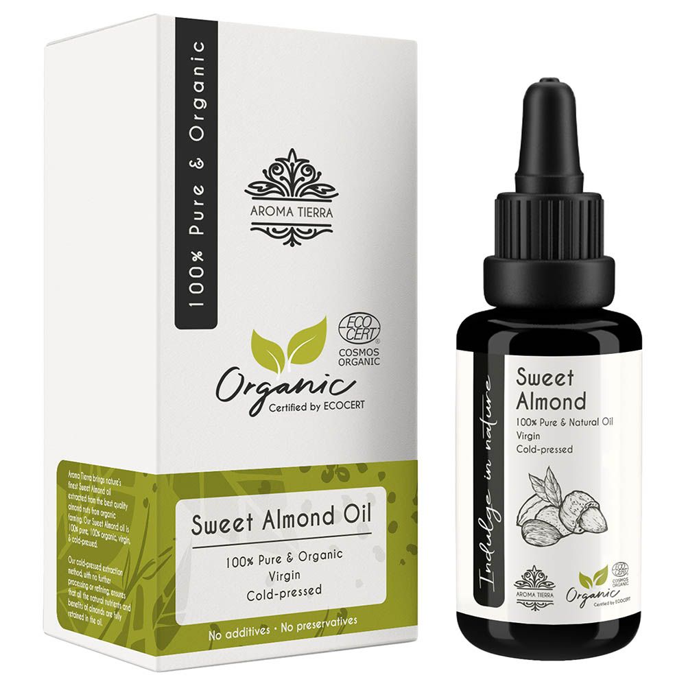 Aroma Tierra - Organic Almond Oil - 30ml