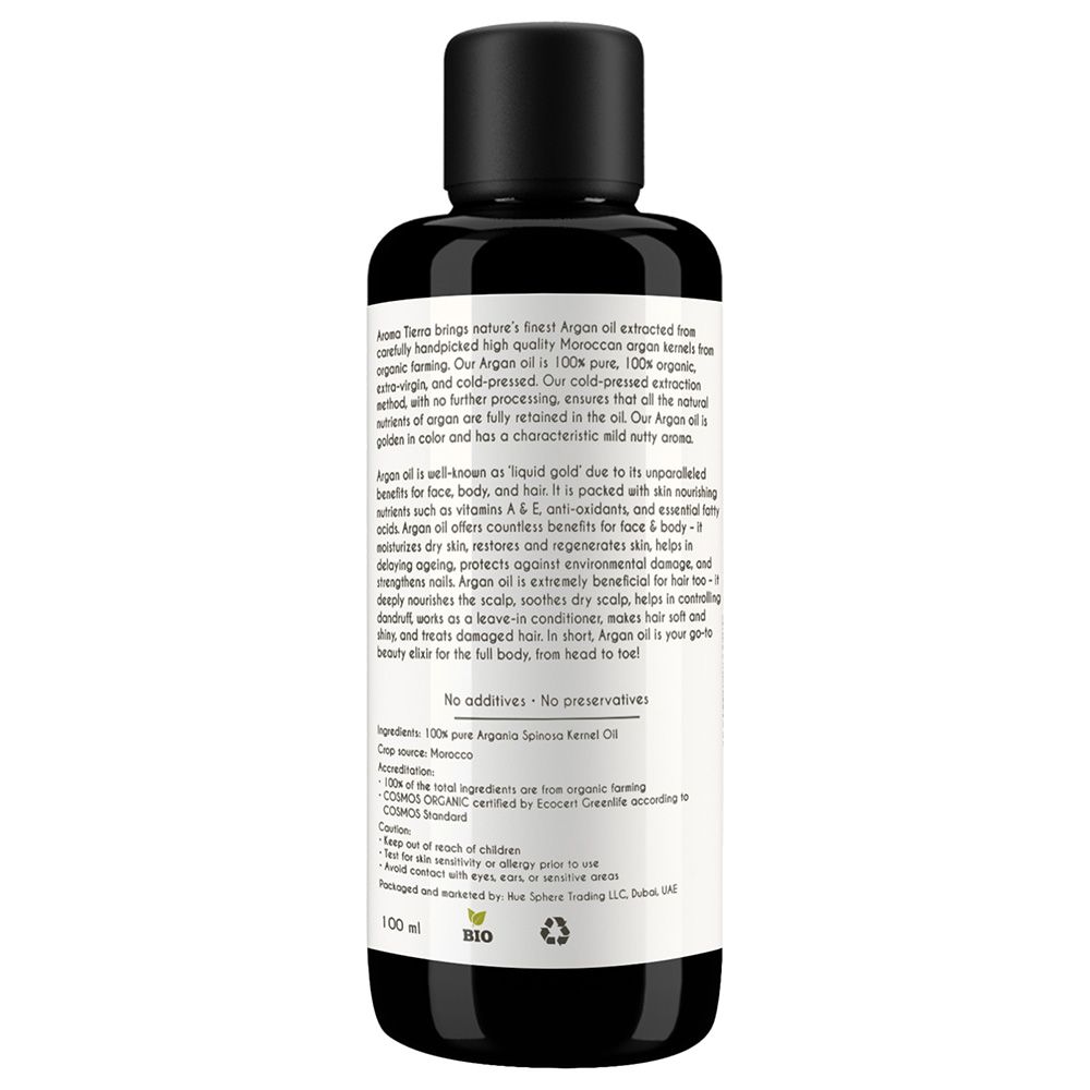 Aroma Tierra - Organic Argan Oil - 100ml