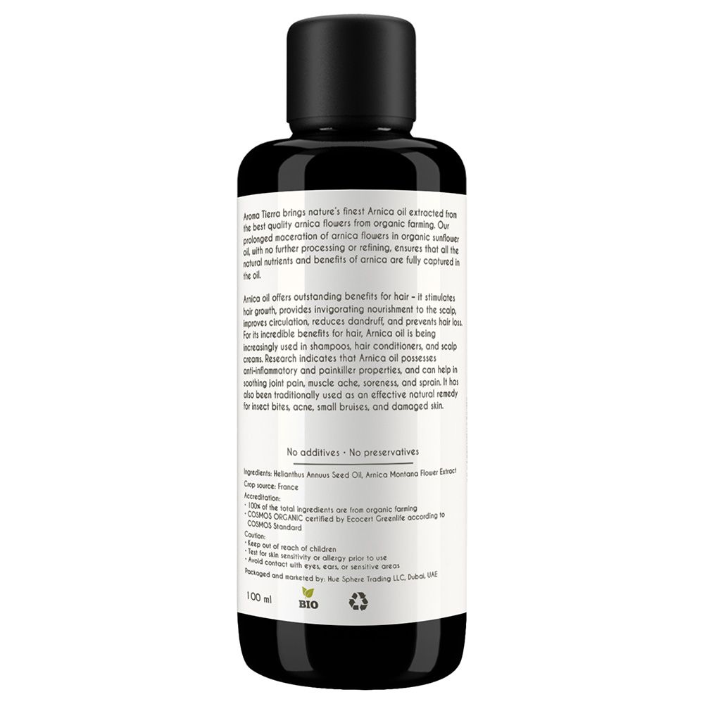 Aroma Tierra - Organic Arnica Oil - 100ml