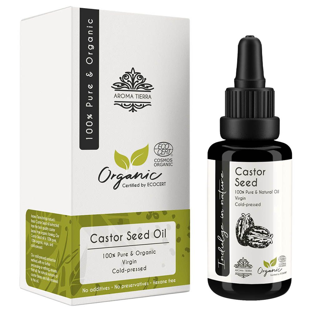 Aroma Tierra - Organic Castor Seed Oil - 30ml