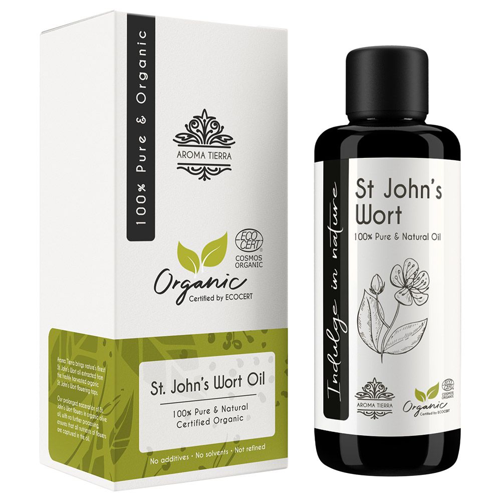 Aroma Tierra - Organic St. John'S Wort Oil - 100ml