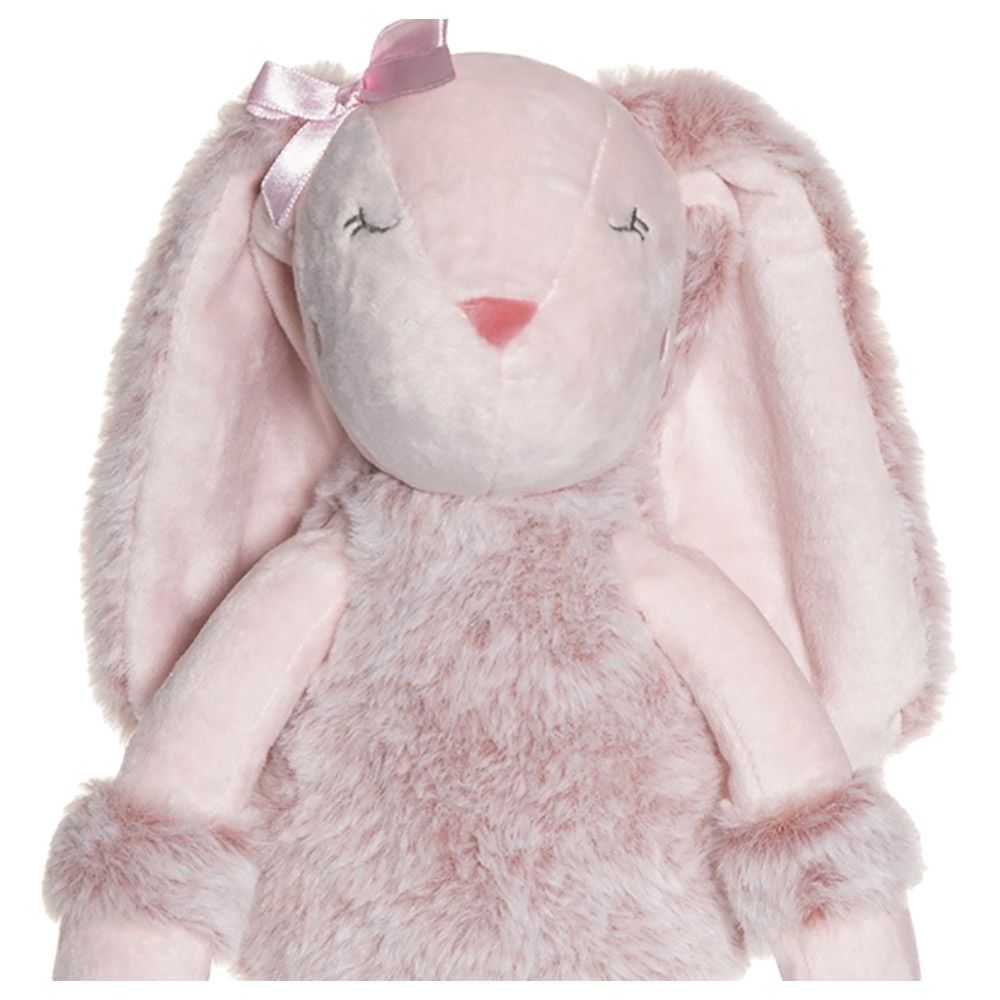 Teddykompaniet - Rose Fluffisar Soft Toy - 38cm - Pink