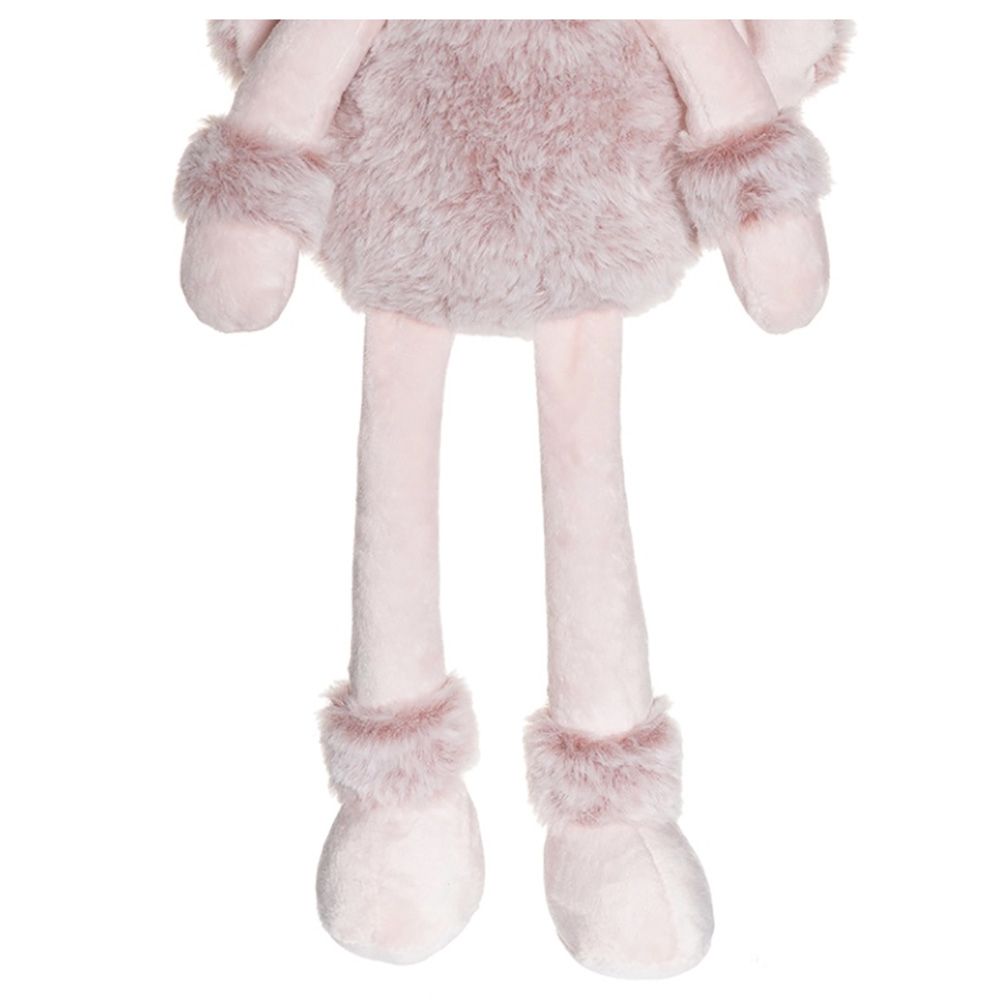 Teddykompaniet - Rose Fluffisar Soft Toy - 38cm - Pink