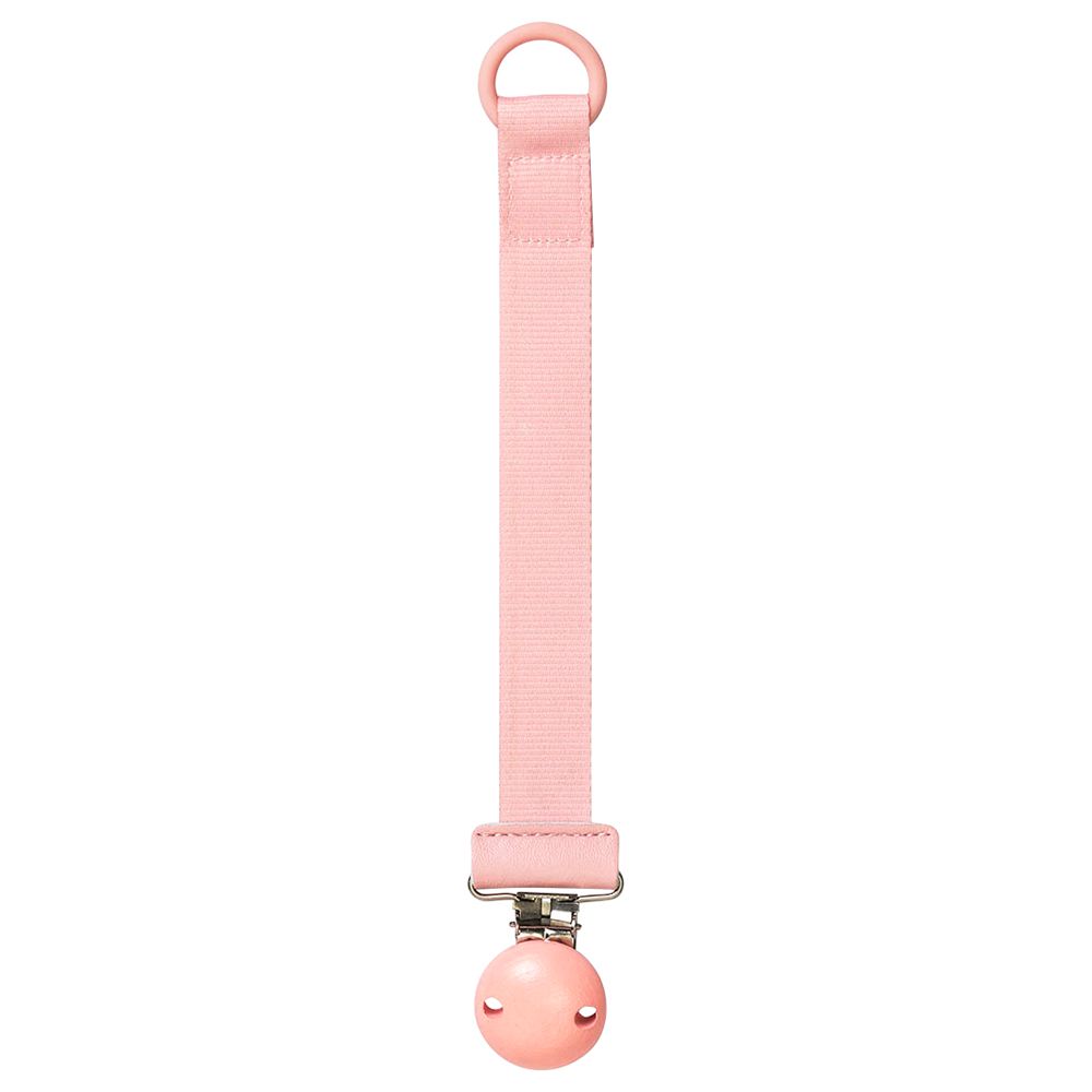 Elodie Details - Woodelodie Pacifier Clip - Candy Pink