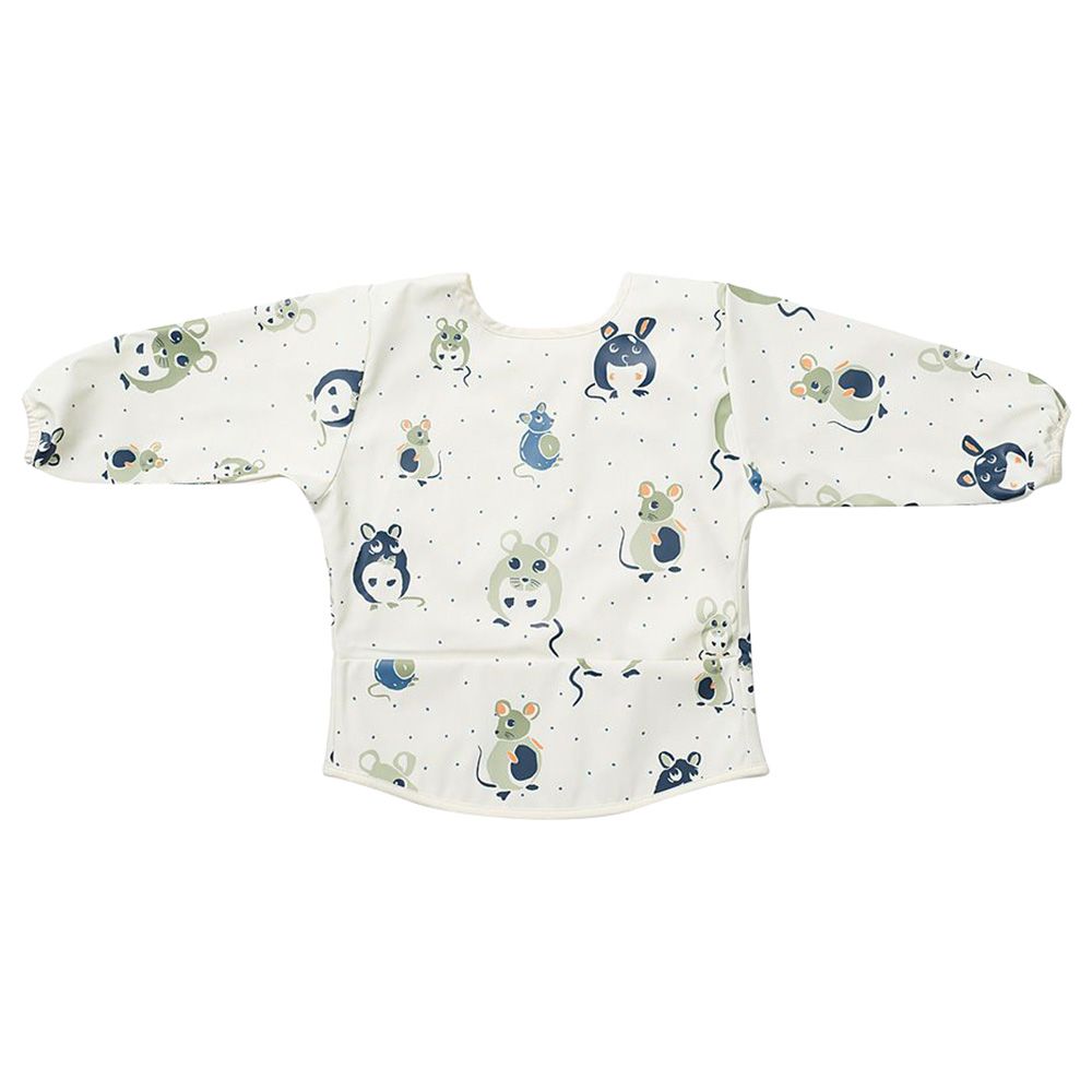 Elodie Details - Long Sleeved Baby Bib - Forest Mouse