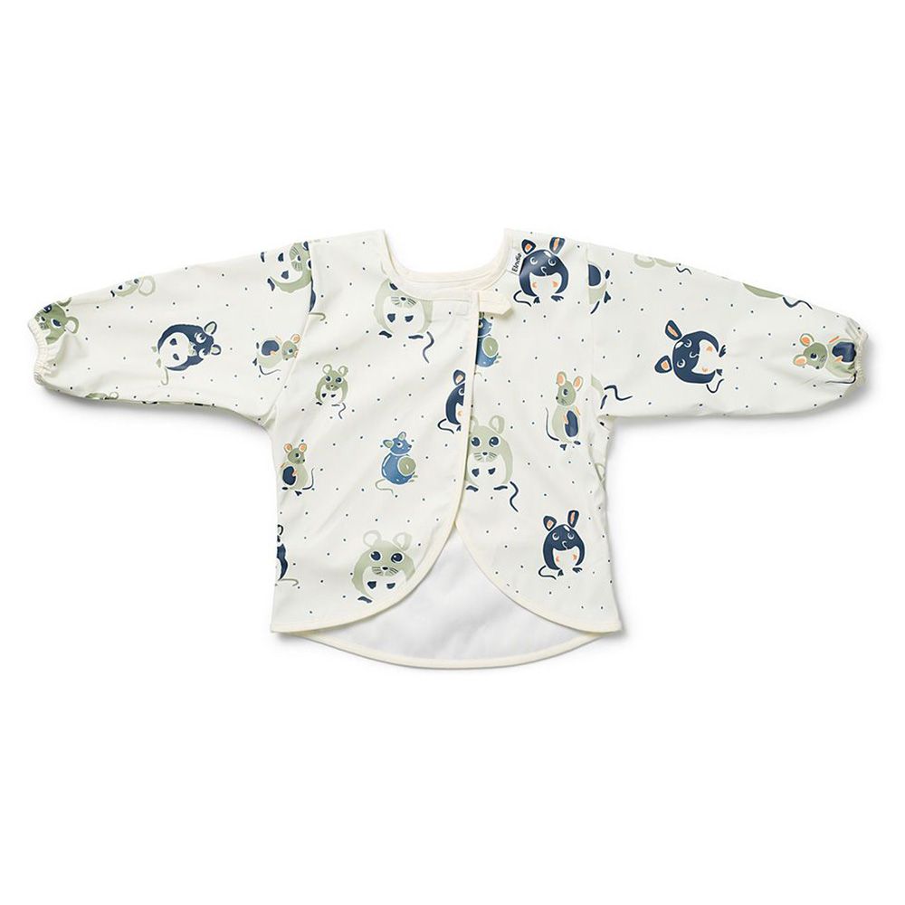 Elodie Details - Long Sleeved Baby Bib - Forest Mouse