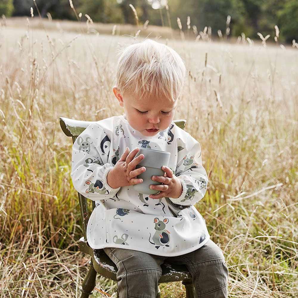 Elodie Details - Long Sleeved Baby Bib - Forest Mouse