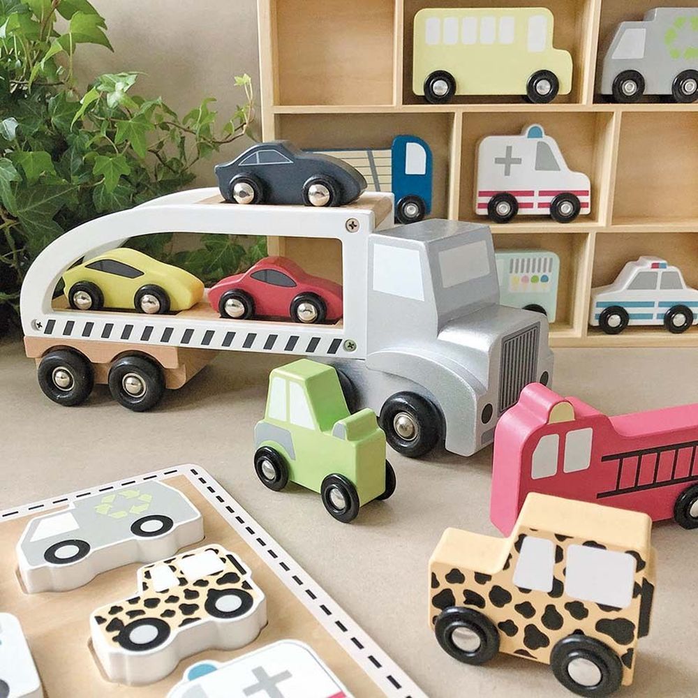 JaBaDaBaDo - Wooden Puzzle - Cars