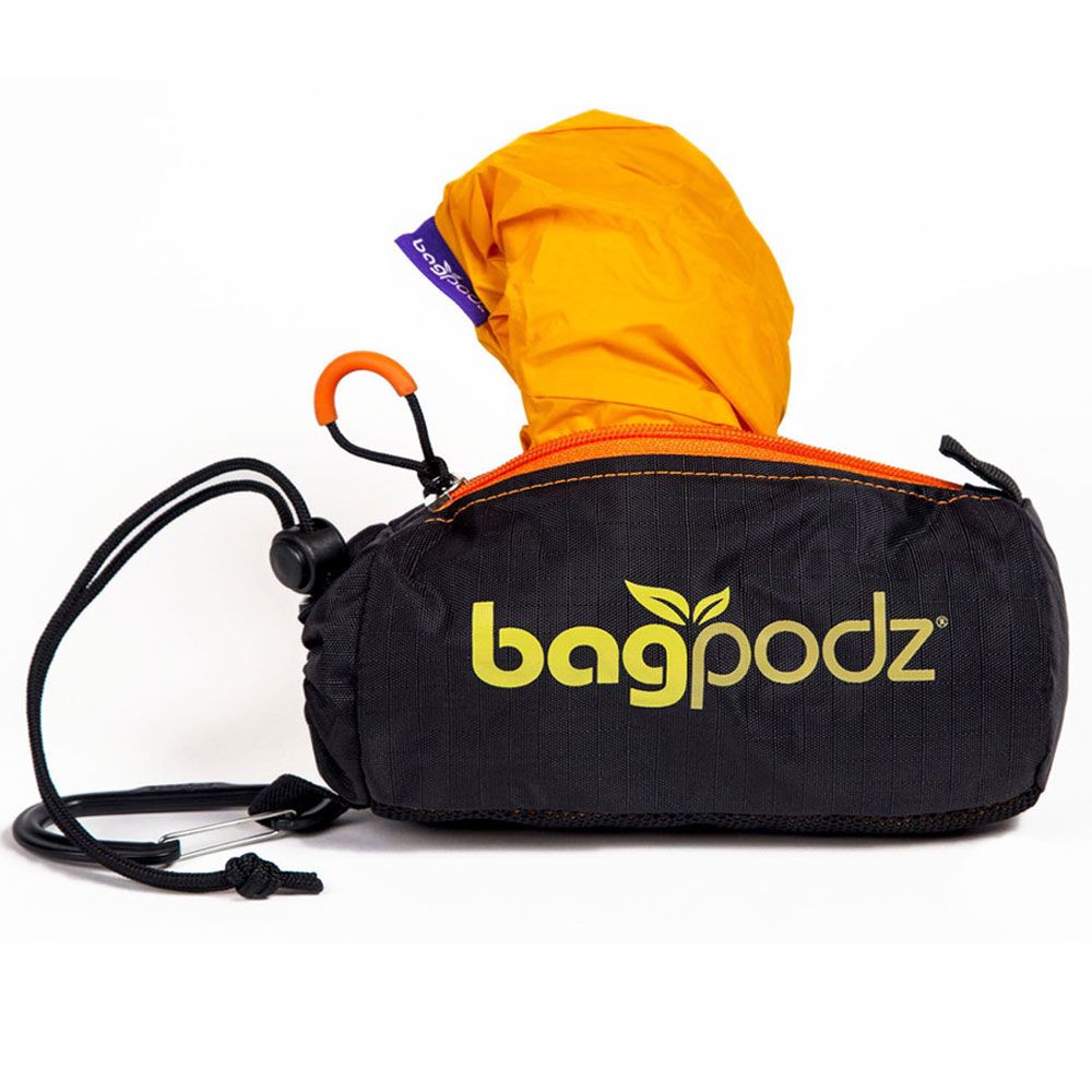 BagPodz - Reusable Bag and Storage System 5pcs - Saffron Yellow