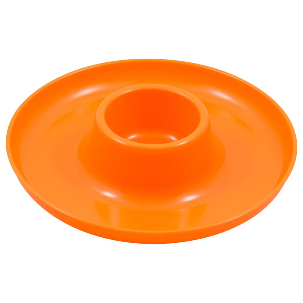 GreatPlate - Food and Beverage Plate - Orange