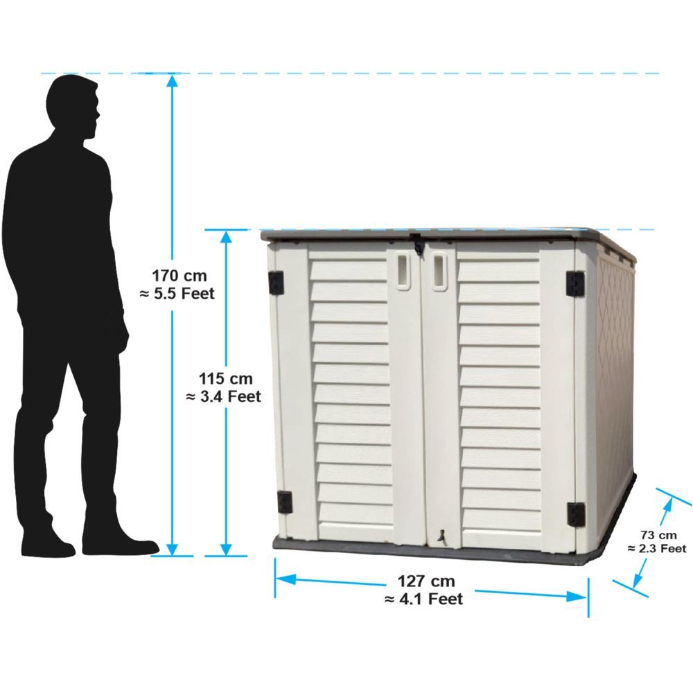 CamelTough - Heavy Duty Outdoor Storage Cabinet 772L