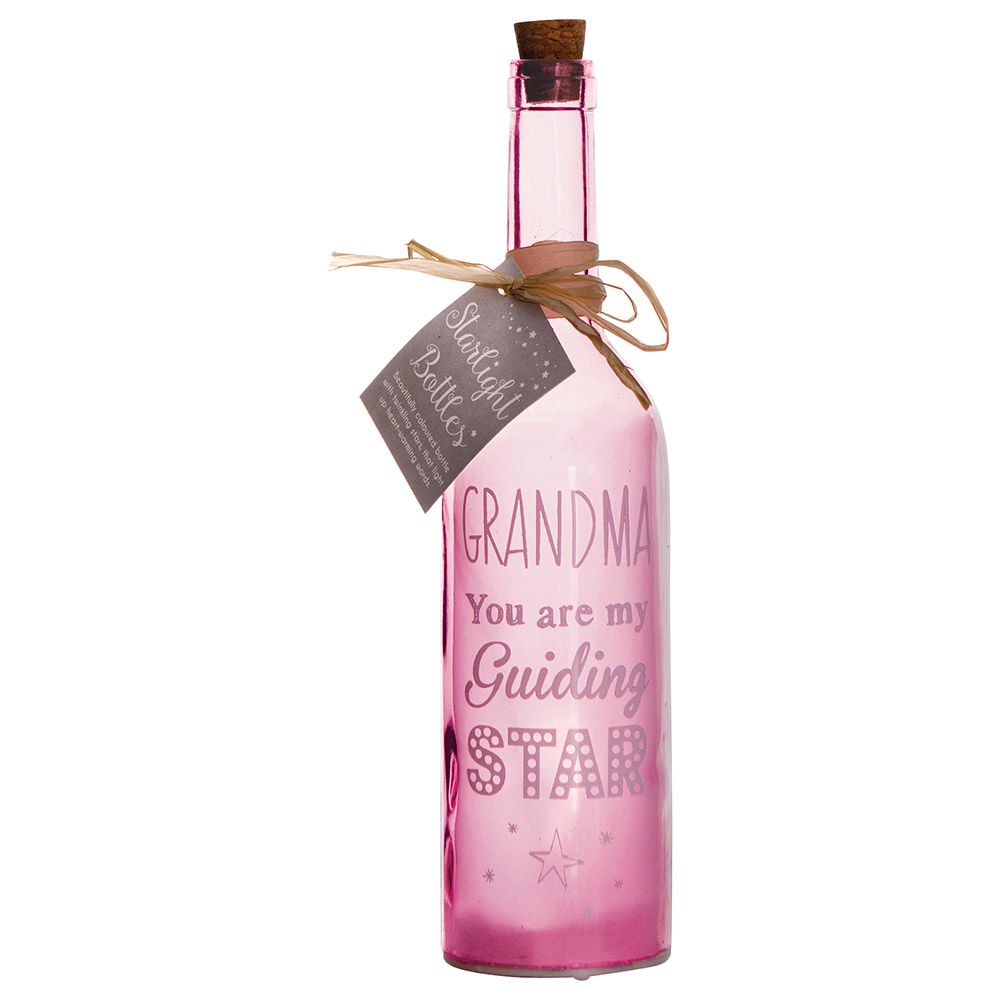 Other - Grandma - Starlight Bottle - Glass - Pink