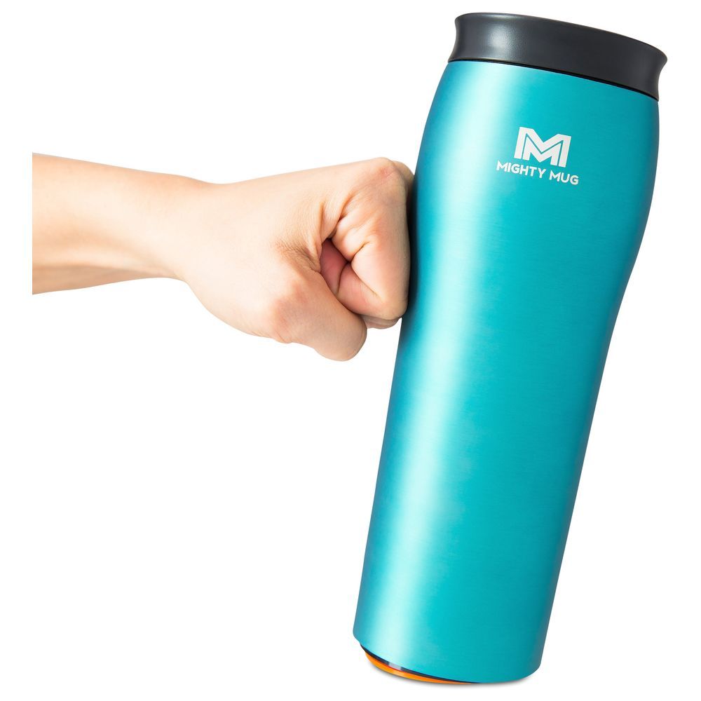 Mighty Mug - Go Metallic SS Travel Mug - 16 oz - Teal Matte