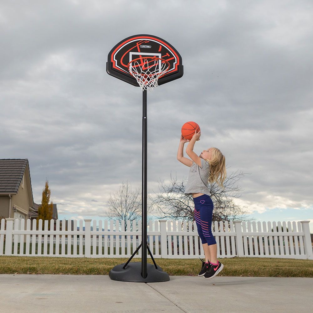 Lifetime - Adjustable Youth Portable Basketball Hoop