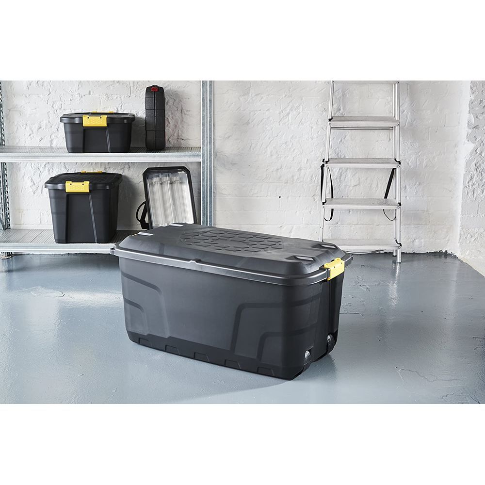 Strata - Heavy Duty Storage Box with Wheels - 145L