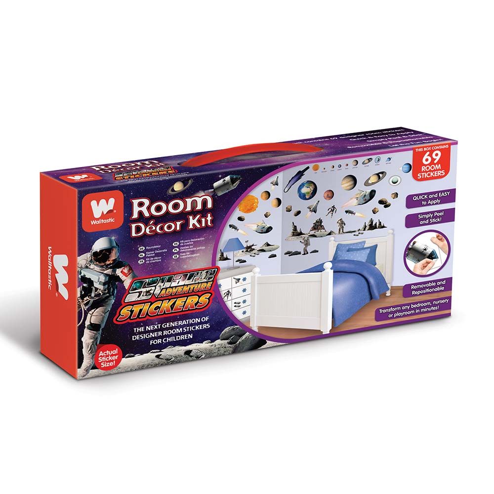 Walltastic - Space Adventure Room Decor Kit