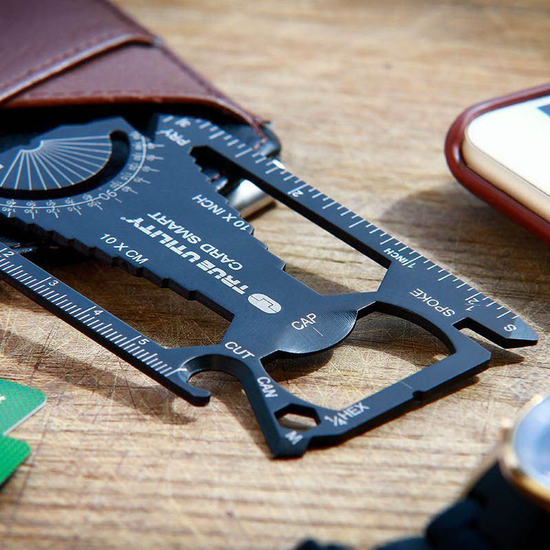 True Utility Cardsmart 30-in-1 Credit Card Sized Multi Tool