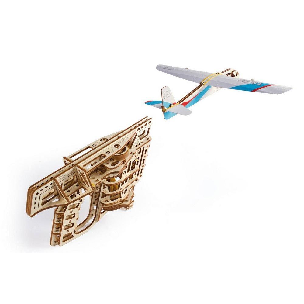 Ugears - Model Flight Starter 3D Wooden Puzzle - 198 Parts