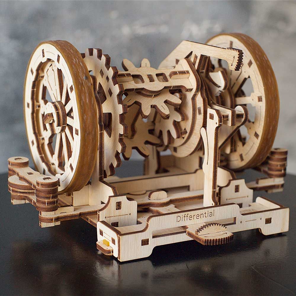 UGEARS - STEM Lab 3D Wooden Puzzle Model - 163 Parts