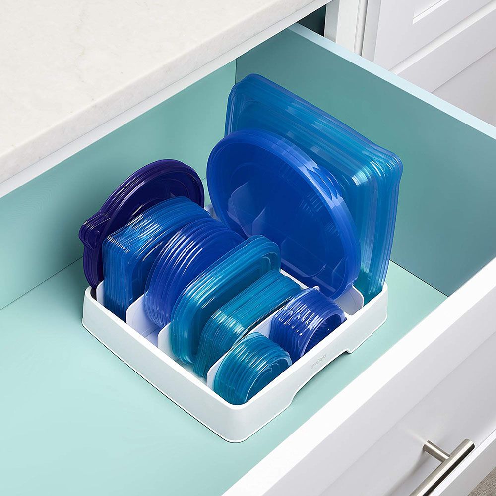 YouCopia - StoraLid Container Lid Organizer Medium - White