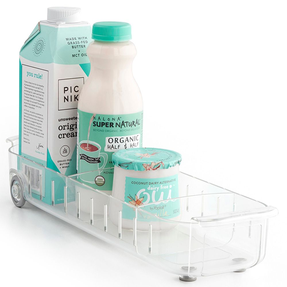 YouCopia - RollOut Fridge Clear Caddy 4" Wide