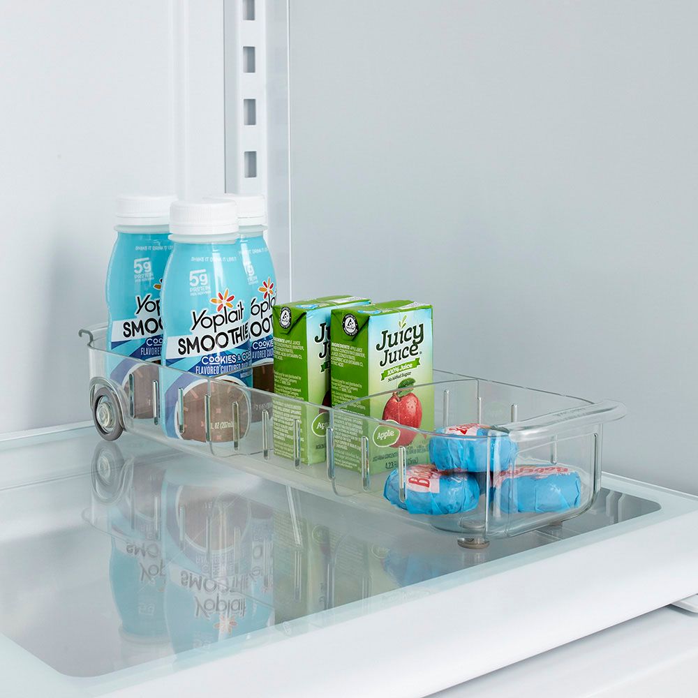 YouCopia - RollOut Fridge Clear Caddy 4" Wide