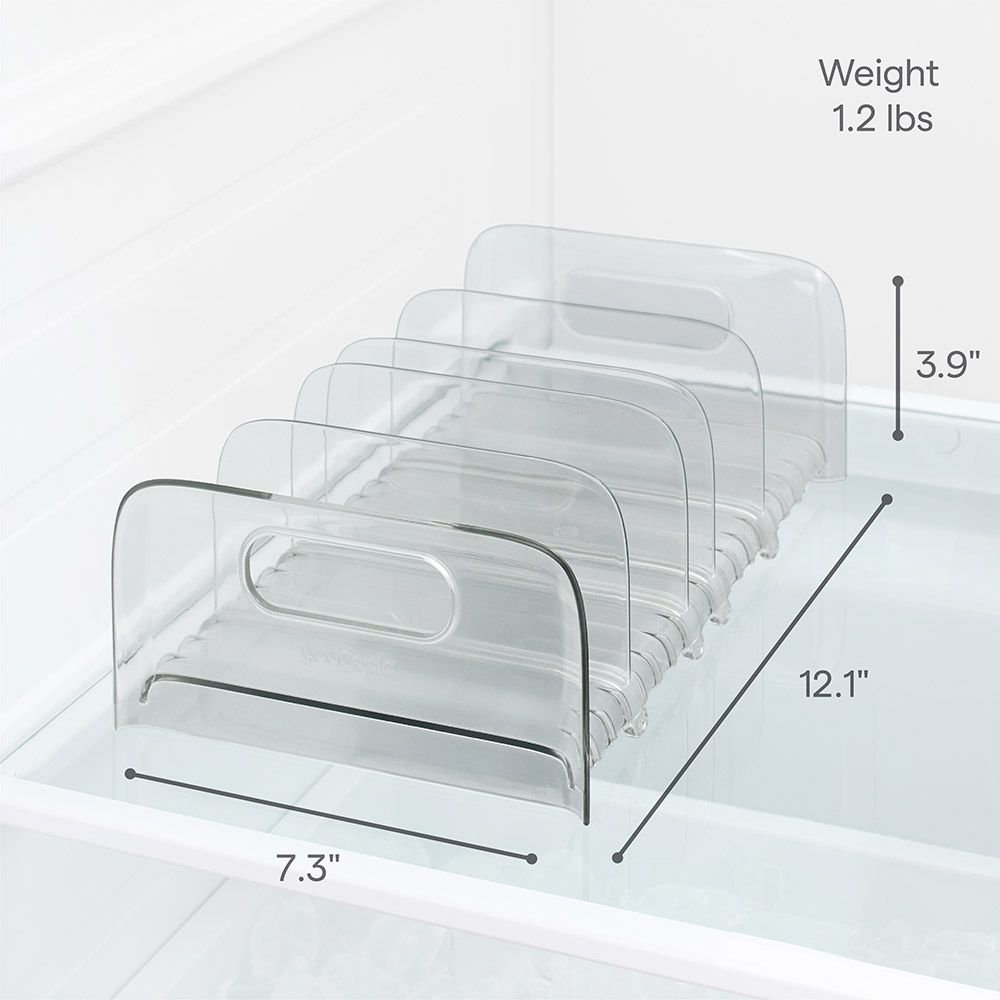 Youcopia - Freezeup Freezer Rack - 12 Inch - Clear