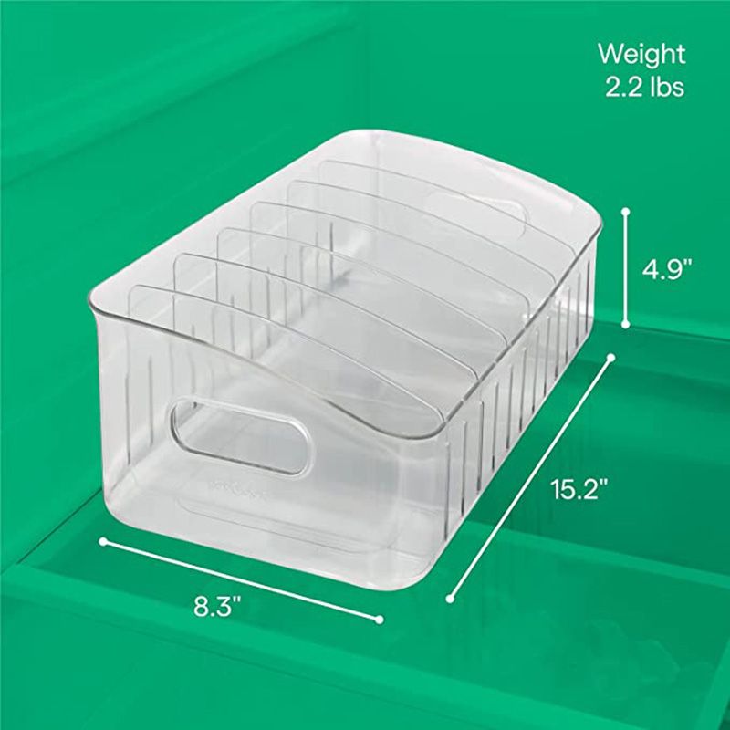 YouCopia - FreezeUp Freezer Bin 15" - Clear